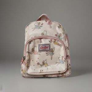 Cath Kidston Kids Girls Mini Backpack Rucksack Pink Fairy Ballerina Oilcloth- F6